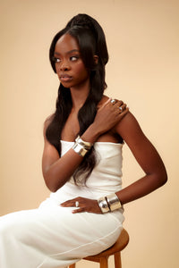 THE RIVER Sculptural Cuff Bracelet